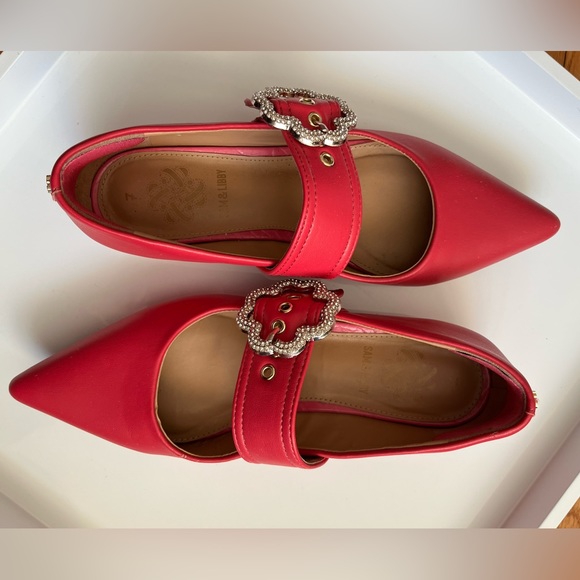 Women’s Sam & Libby Sparkling ✨ Buckle Accent Flats - Picture 7 of 14